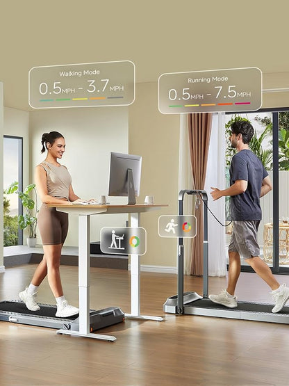 [Entrepôt dans votre région] Tapis de course pliable WALKINGPAD (modèle « 2-en-1 » marche et course) : un appareil compact pour la maison et le bureau, se glisse sous votre bureau, avec contrôle par application et écran LED.