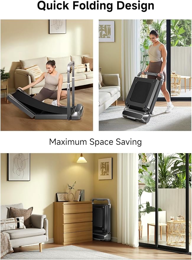 [Entrepôt dans votre région] Tapis de course pliable WALKINGPAD (modèle « 2-en-1 » marche et course) : un appareil compact pour la maison et le bureau, se glisse sous votre bureau, avec contrôle par application et écran LED.